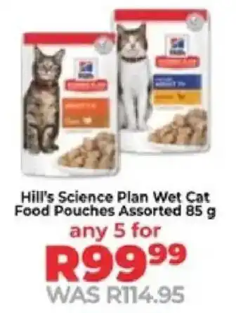Food Lover's Market Hill's Science Plan Wet Cat Food Pouches Assorted offer