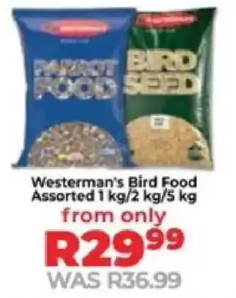 Food Lover's Market Westerman's Bird Food Assorted offer