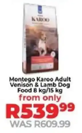 Food Lover's Market Montego Karoo Adult Venison & Lamb Dog Food offer