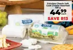 Food Lover's Market Fairview Chevin Soft Goat Cheese Assorted offer