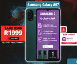 Checkers Samsung Galaxy A07 offer