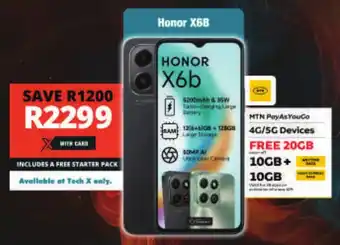 Checkers Honor X6B offer