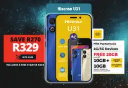 Checkers Hisense U31 offer