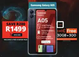Checkers Samsung Galaxy A05 offer