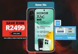 Checkers Honor X6c offer