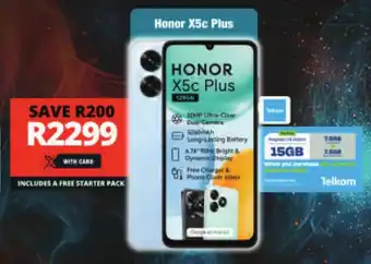 Checkers Honor X5c Plus offer