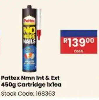 Africa Cash and Carry Pattex Nmn Int & Ext Cartridge offer