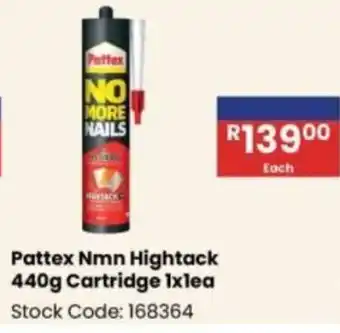 Africa Cash and Carry Pattex Nmn Hightack Cartridge offer