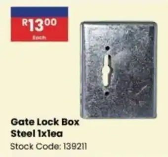 Africa Cash and Carry Gate Lock Box Steel offer
