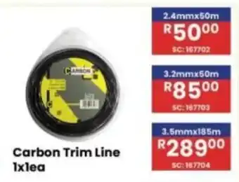 Africa Cash and Carry Carbon Trim Line offer