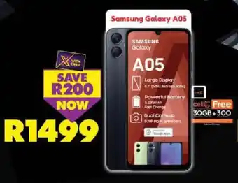 Shoprite Samsung Galaxy A05 offer