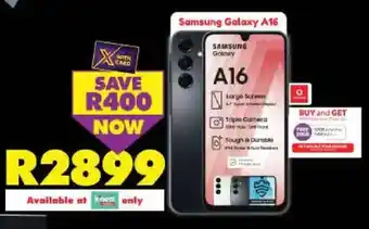 Shoprite Samsung Galaxy A16 offer