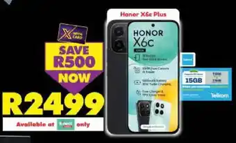 Shoprite Honor X6c Plus offer