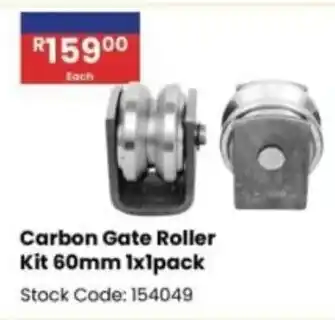 Africa Cash and Carry Carbon Gate Roller Kit offer