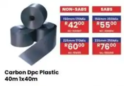 Africa Cash and Carry Carbon Dpc Plastic offer