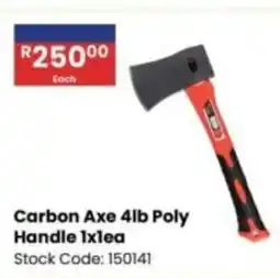 Africa Cash and Carry Carbon Axe 4lb Poly Handle offer