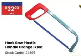 Africa Cash and Carry Hack Saw Plastic Handle Orange offer