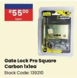 Africa Cash and Carry Gate Lock Pro Square Carbon offer