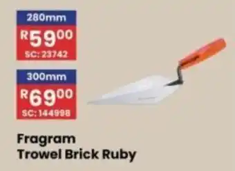 Africa Cash and Carry Fragram Trowel Brick Ruby offer