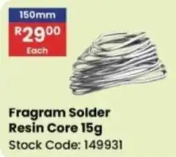 Africa Cash and Carry Fragram Solder Resin Core offer