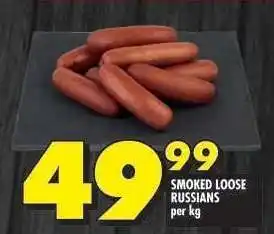 Shoprite SMOKED LOOSE RUSSIANS offer