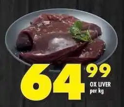 Shoprite Ox Liver offer