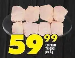 Shoprite Chicken Thighs offer