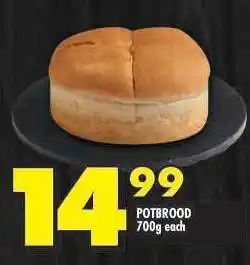 Shoprite POTBROOD offer