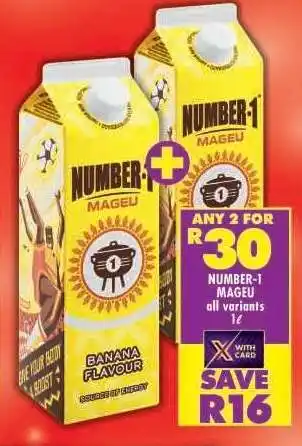 Shoprite NUMBER 1 MAGEU offer