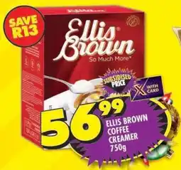 Shoprite Ellis Brown Coffee Creamer-750g offer