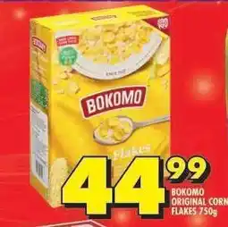 Shoprite BOKOMO ORIGINAL CORN FLAKES 750g offer