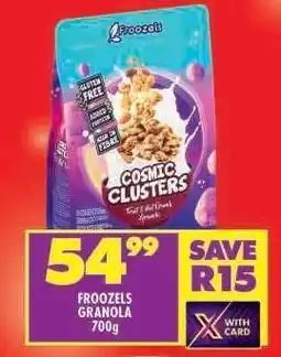 Shoprite Froozels Granola 700g offer