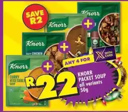 Shoprite Knorr Packet Soup offer