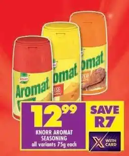 Shoprite KNORR AROMAT SEASONING offer