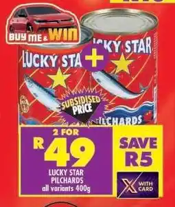 Shoprite LUCKY STAR PILCHARDS offer