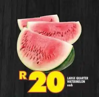Shoprite LARGE QUARTER WATERMELON offer