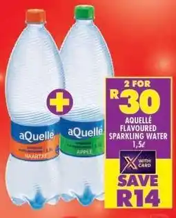 Shoprite aQuellé Flavoured Sparkling Water offer