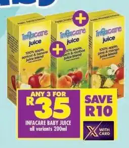 Shoprite INFACARE BABY JUICE offer