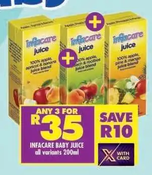 Shoprite INFACARE BABY JUICE offer