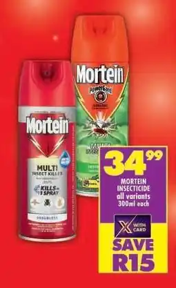 Shoprite Mortein Insecticide offer