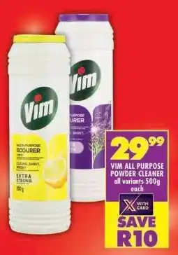 Shoprite VIM ALL PURPOSE POWDER CLEANER offer