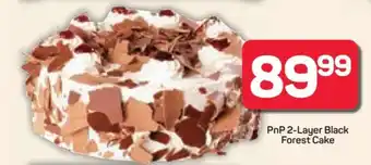 Pick n Pay Hypermarket PnP 2-Layer Black Forest Cake offer