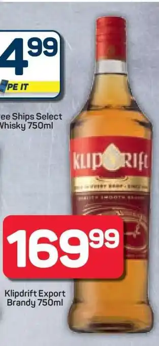 Pick n Pay Hypermarket Klipdrift Export Brandy offer