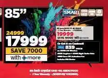 HiFi Corp 85-Inch Crystal UHD 4K offer