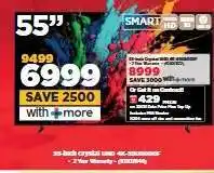 HiFi Corp 55-inch Crystal UHD 4K 55BU8000F offer