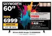 HiFi Corp Skyworth 60-inch QLED Google TV-60QG60DH offer