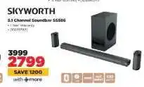 HiFi Corp SKYWORTH 5.1 Channel Soundbar SSB86 offer