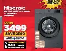 HiFi Corp Hisense 9kg Front Loader WFPV9012T offer