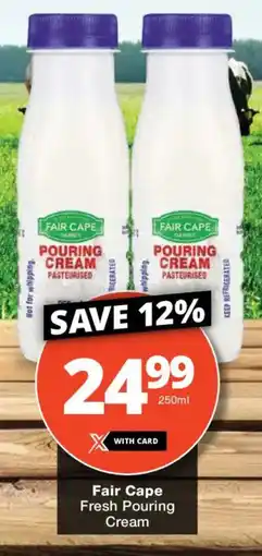 Checkers Fair Cape Fresh Pouring offer