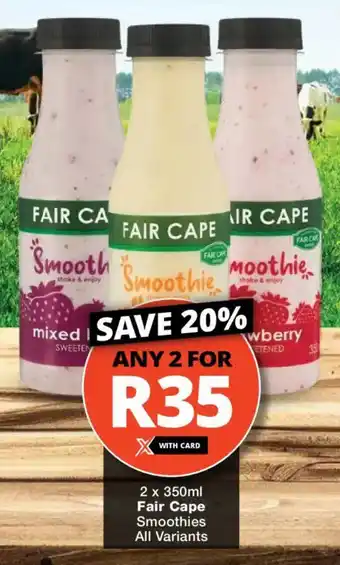 Fair Cape Smoothies All Variants